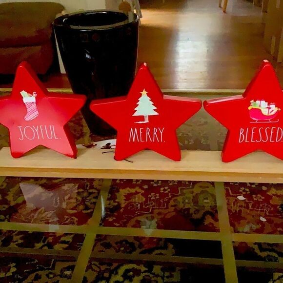 Rae Dunn Joyful Merry Blessed - Picture 1 of 5